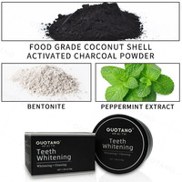 Poudre de Blanchiment des Dents au Charbon Actif Naturel de Menthe, Marque Privée, Vente Chaude