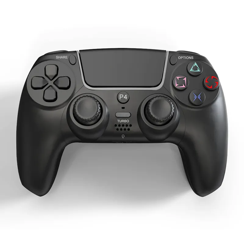 YLW 2020 en iyi noel hediyesi yeni tasarlanmış PS5 stil kablosuz oyun denetleyicisi için PS4 oyun konsolu çift şok denetleyici