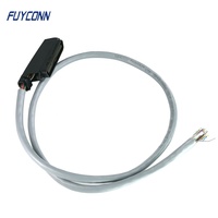 90 degrés 229913-1 Cat 3/5 25 paires de connecteurs RJ21 50 pos, 25 paires de câbles PBX avec connecteur 2 pièces Assemblage de câbles RJ21 50 broches
