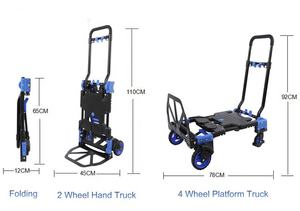 Carrelli manuali e carrelli in alluminio per autocarri multifunzione convertibili 2 in 1 - Product Image 2