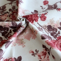 Vente en gros oem disperser personnalisé microfibre twill 100% polyester textile floral 3d tissu imprimé pour drap de lit