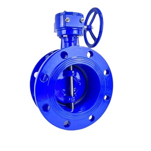 Funagan Double Eccentric Butterfly Valve D342X 16Q Flange Ductile Iron Manual Operation Two Way Room Temperature Type - Product Image 4