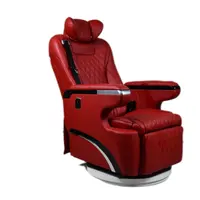 V220D V250D Roterende Comfortabele Smart Enkele Zetel Lederen Auto Elektrische Vliegtuigstoel