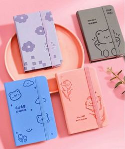 Mini Libreta A7, Cuaderno Bonito con Cubierta Gruesa de Cuero PU, Correa y Diseño Impreso para Enfermeras, con Costuras Reforzadas - Product Image 2
