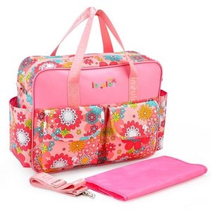 Bolso de hombro para mamá, bolso para pañales, bolso para cambiar pañales elegante, estilo mensajero, grandes y correas ajustables - Product Image 1