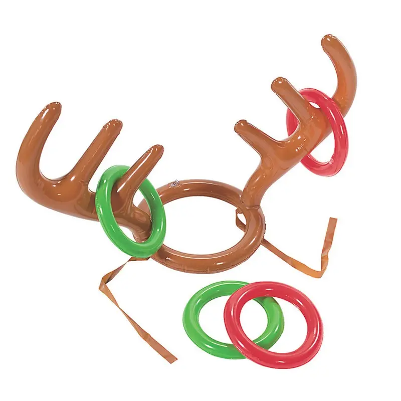 Inflatable Reindeer Antler Hats For Christmas Party Props