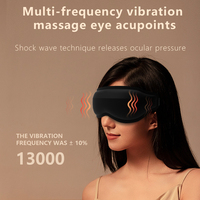 Masseur oculaire multifonctionnel Yikang YK-2211, vibration, chauffage, compresses de glace, batterie 600 mAh, équipement de massage des yeux facile à utiliser