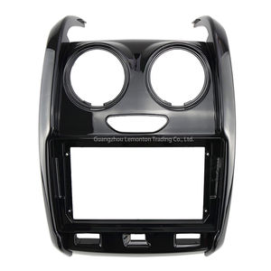 Android <span class=keywords><strong>Renault</strong></span> Teaspoonterior Accessoires Car Dvd Frame Car Radio Screens Plastic Frame ABC Car Harness Dashboard 2 Spoon Black - Product Image 3