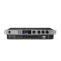 Berase KX-6 Processeur d'Effets Audio KTV Professionnel Numérique, Table de Mixage d'Effets Sonores Karaoké pour Scène et Studio