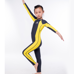 Costume da bagno intero personalizzabile per bambine, professionale, con stampa pelle di squalo, ad asciugatura rapida, protezione solare, modello Cultivate Oneself 12 - Product Image 5