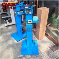 CADDY Pneumatische Ledergürtelschnallen-Heftmaschine, kleine Nagelmaschine für Gürtel, pneumatischer Streifennagler