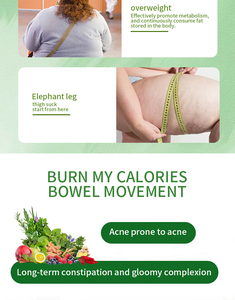 Gélules Détox Ventre Plat Efficaces OEM les Plus Vendues 15 Jours, Pilules Minceur, Compléments Corporels à Base de Plantes pour Adultes - Product Image 4