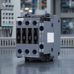คอนแทคเตอร์ไฟฟ้ากระแสสลับ 3 เฟส 3 โพล โมดูลแม่เหล็กไฟฟ้า 220V คอนแทคเตอร์ควบคุมกำลังแบบคอยล์เสริม - Product Image 2