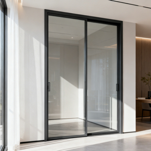 <span class=keywords><strong>Puerta</strong></span> <span class=keywords><strong>Corredera</strong></span> Interior de Aluminio Impermeable, Resistente al Polvo y Fácil de Limpiar para Cocina y Comedor - Product Image 3