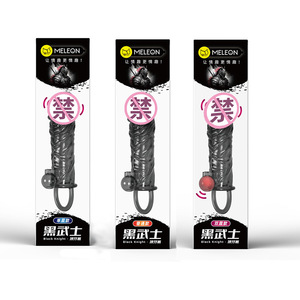 Anillo Vibrador para Pene Secret Love Black Warrior de 4.5cm, Translúcido Negro, Uso Externo para Hombres - Product Image 5