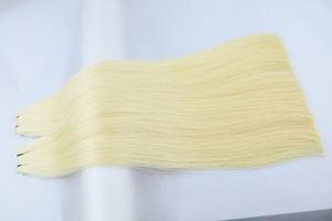 ผมต่อ SHY HAIR แบบเส้นผมแท้ สีบลอนด์อ่อน # ผมต่อแบบตรง 60 เส้น อัตราส่วนผมแท้ 80% - Product Image 6