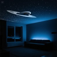 Luz de Proyección de Cielo Estrellado para Auto con Aromaterapia y Altavoz, Alimentada por USB, Decoración de Luz Nocturna