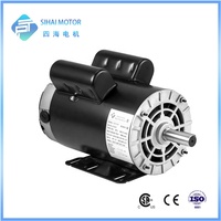 Moteur de compresseur d'air AC monophasé Power Tech NEMA 1205T-ODP 208-230V 5HP 50HZ IP23 3450RPM, fil de cuivre pur, acier laminé