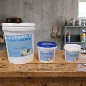 Transparent Flood Barrier-2 Quart Gallon 5 Gallon Sizes - Product Image 3