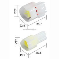 Conector Automotriz Impermeable de 3 Núcleos DJ7032-2.3-11-21, Enchufe Automotriz 3P a Prueba de Agua
