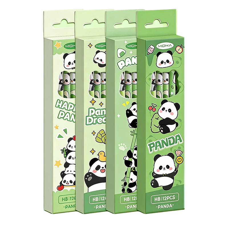 12 pezzi Panda