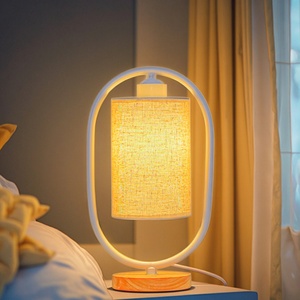 Modern Nordic Design Portable Table <b>Light</b> Simple Retro 5W Three-<b>Light</b> USB/US/UK/EU Plug for Office Bedroom Study Reading Room - Product Image 1