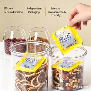 HAKUGEN EARTH Portable Desiccant <b>Dehumidifier</b> with 30%-50% Active Ingredient White 12x20g Packets - Product Image 5