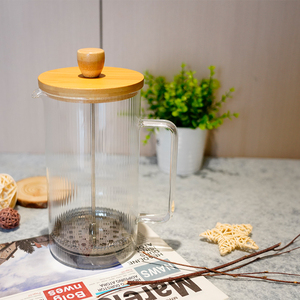 Vente flash : <span class=keywords><strong>Mini</strong></span> presse à café individuelle, cafetière à piston française, résistante à la chaleur, en verre borosilicate épais, presse à café et à thé - Product Image 4