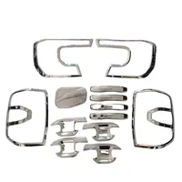 2021 Hilux Revo Rocco Kits de carrosserie de véhicule Couvertures de poignée de porte de voiture chromées