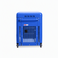 Générateur d'essence silencieux 5KW 8KW 10KW, générateur de puissance super silencieux 220V 380V 50Hz 60Hz pour usage domestique