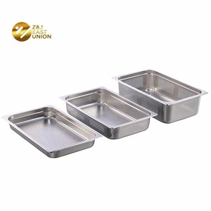 Stainless Steel Steam Table Anti <strong>Jam</strong> Gn Container Food <strong>Pans</strong> - Product Image 3