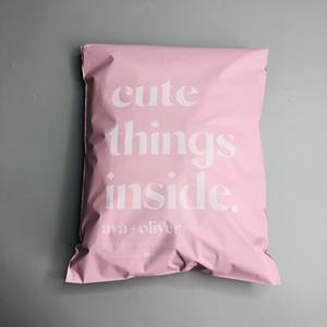 Sacs d'expédition en polyéthylène rouge recyclables personnalisés écologiques, sacs d'emballage pour vêtements, sacs d'emballage en plastique pour vêtements - Product Image 6