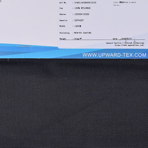 1000d nylon6.6 ATY Oxford tela alta tanacity resistente a la abrasión pu tela impermeable a prueba de agua para bolsos - Product Image 2