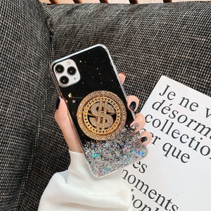 Funda de teléfono de lujo Chic Diamond US Dollar Turn Plate con mesa giratoria para <span class=keywords><strong>iPhone</strong></span> 16 15 14 13 12 11 Pro Max XS <span class=keywords><strong>XR</strong></span> 7 8 Plus - Product Image 4