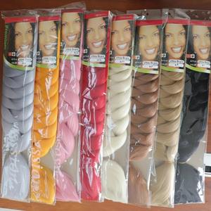 Épingles à <span class=keywords><strong>cheveux</strong></span> Dread de haute qualité, serrures, grandes tresses africaines, faites de fibres chimiques et résistantes à la chaleur 100 grammes et 165 grammes. - Product Image 1