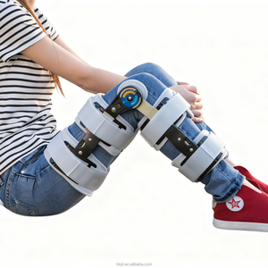 HKJD Genouillère Orthopédique Articulée Réglable-Support Post Op en Néoprène pour le Soulagement de la Douleur Fracture et la Physiothérapie à l'Hôpital - Product Image 4