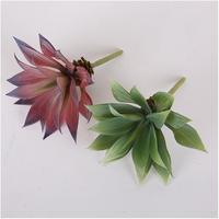 Bouquet de plantes artificielles miniatures de luxe, fleurs et plantes décoratives écologiques à toucher réel, pour l'intérieur et l'extérieur