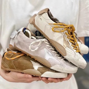 High Quality Breathable Lightweight Genuine Leather Court Sneakers <b>Soft</b> Walking Styleshoes for Autumn Spring Evergreen Fashion - Product Image 1