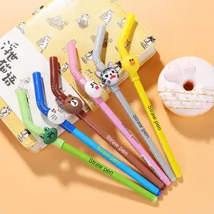 JPS ODM Kugelschreiber customized cute color pen plastic promotional gel pen