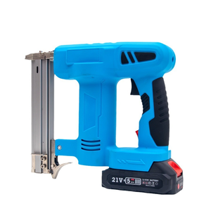 Pistolet à clous et agrafes 2-en-1 avec poignée <span class=keywords><strong>ergonomique</strong></span> et batterie 1,5 Ah pour la menuiserie et les équipes de bricoleurs - Product Image 6