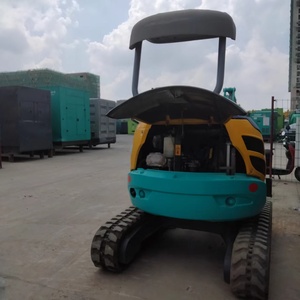 Japon U15 U17 Micro Excavatrice 2 Tonnes Mini Pelle sur chenilles Kubota U20S avec support en caoutchouc - Product Image 6