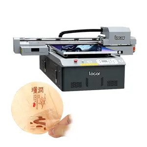 UV6090 Flatbed UV LED 3D Effect Printer A1 Máy In Kỹ Thuật Số Cho Gỗ Thủy Tinh Gốm Nhựa Đa Chức Năng