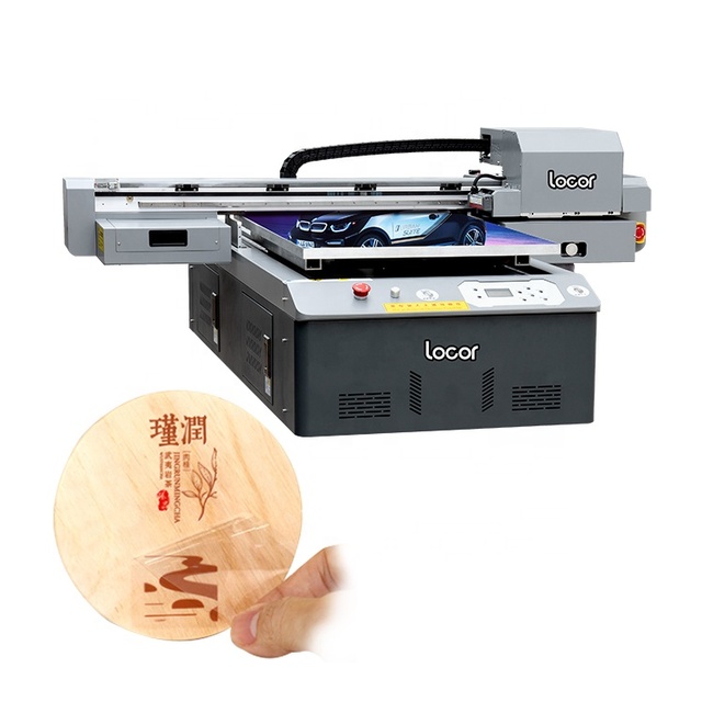 UV6090 Flatbed UV LED 3D Effect Printer A1 Digital Printing Machine for Wood Glass Ceramic Plastic Multifunctional