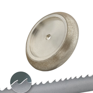 Disque de meulage en CBN électro-plaqué pour affûter les lames de scie à ruban de scierie, pierre diamantée WM - Product Image 5