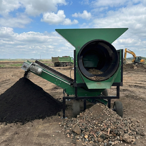 Écran mobile de trommel de haute qualité pour compost sable de terre végétale séparateur minéral le plus vendu - Product Image 3