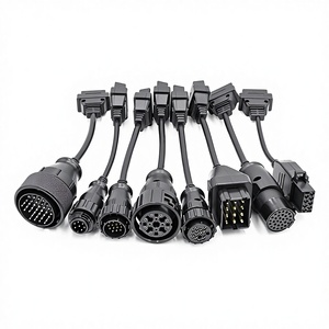 ชุดสายเคเบิลสำหรับรถบรรทุก 8 ชิ้น สำหรับอะแดปเตอร์วินิจฉัย TCS PRO OBD2 สายเชื่อมต่อสำหรับงานหนัก - Product Image 5
