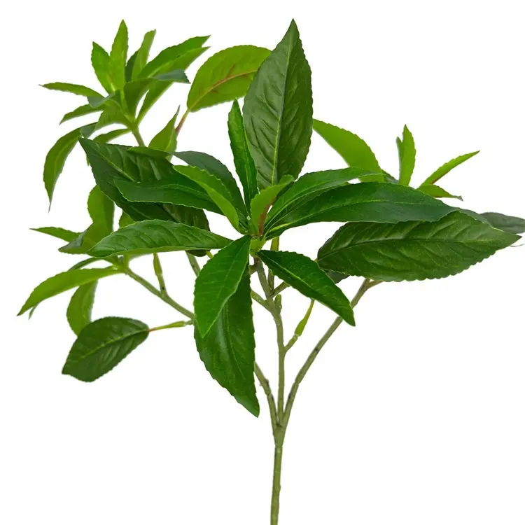 RG-231 künstliche Pflanze Pieris Japonica Real Touch Pflanzen für Innen dekorative grüne Kunststoff Bonsai Bäume