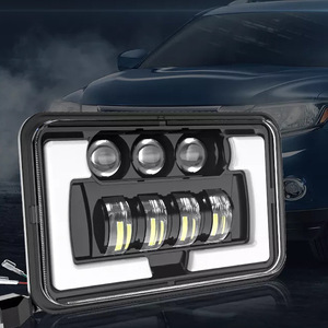 ไฟทำงาน LED 4x6 นิ้ว 5 นิ้ว สำหรับออฟโรด ทำจากอลูมิเนียมอัลลอย พร้อมสวิตช์ควบคุม สำหรับไฟรถยนต์ - Product Image 1