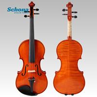 Professional Performance Level Violin with Italian Craftsmanship Spruce Top Maple Back Imported European Wood
