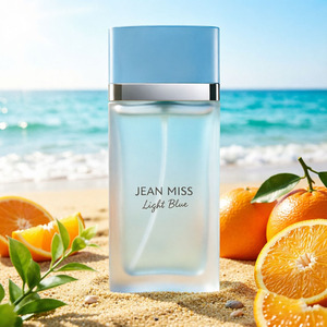 น้ำหอมผู้หญิงกลิ่นซิตรัสสดชื่น ติดทนนาน สีฟ้าอ่อน 100 มล. น้ำหอมดีไซเนอร์จากอิตาลี สำหรับใช้ในชีวิตประจำวัน โอกาสพิเศษในฤดูร้อน - Product Image 1